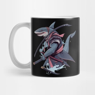 shark samurai Mug